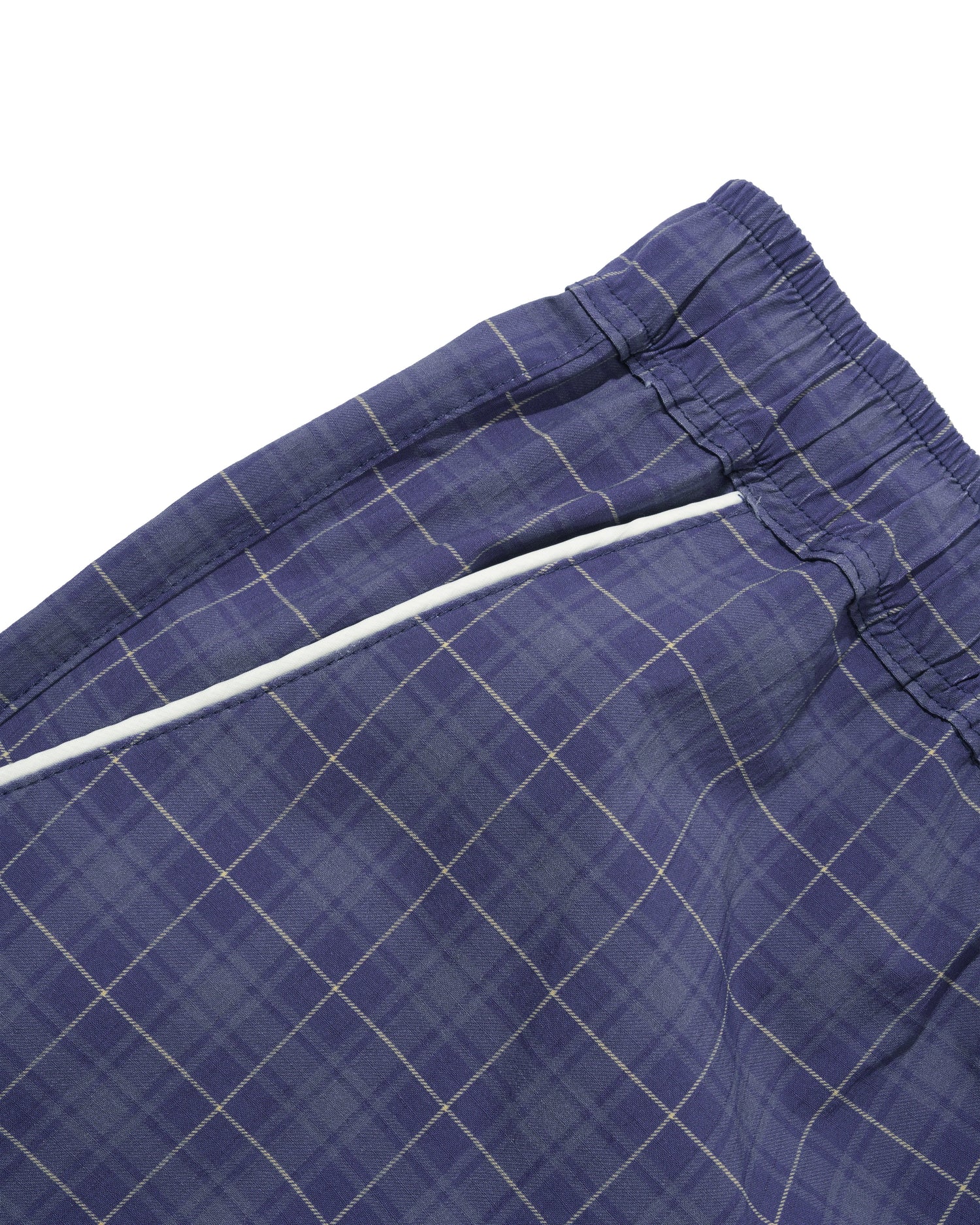Main Shorts, Navy Plaid