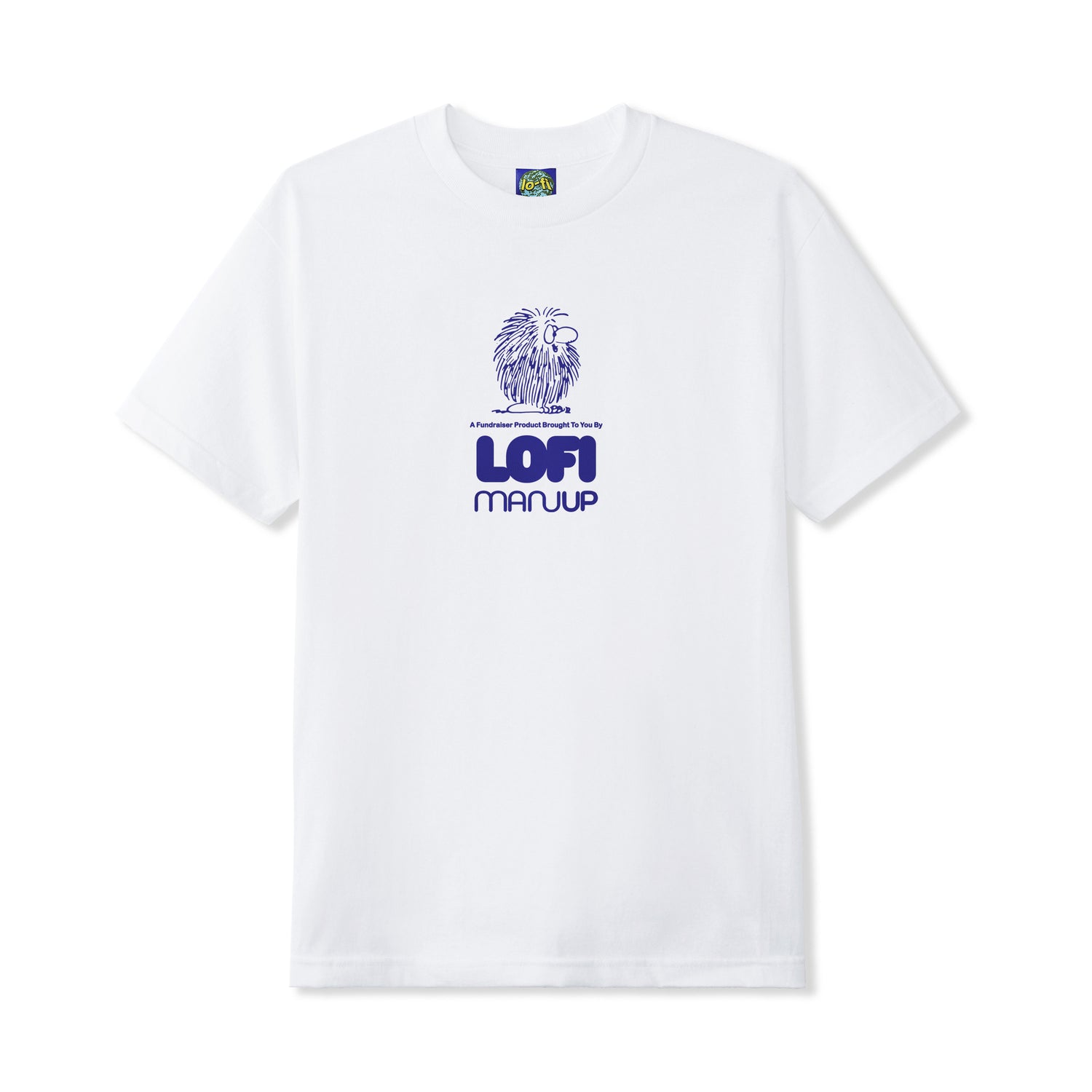 Man Up Tee, White