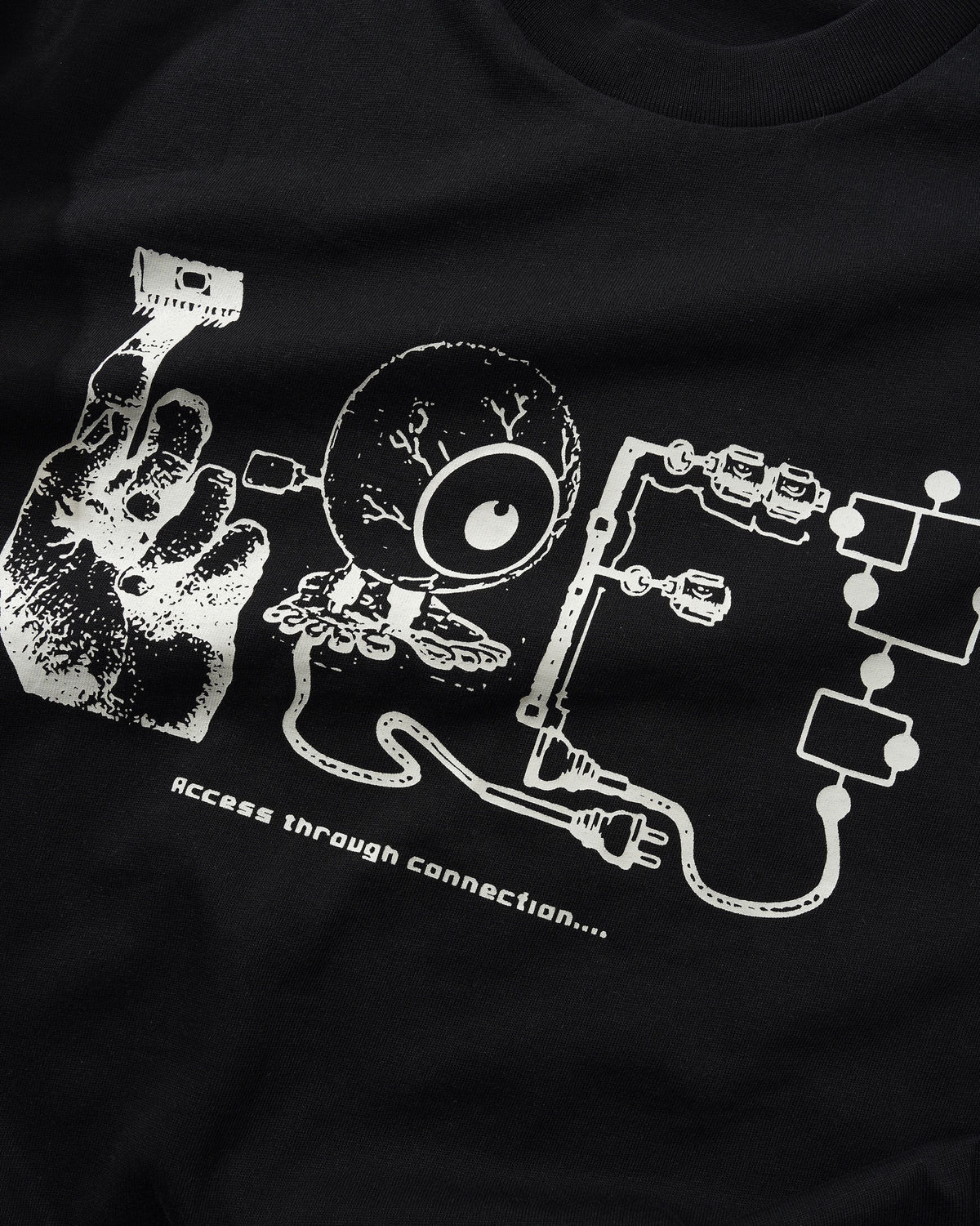 Mechanical Tee, Black