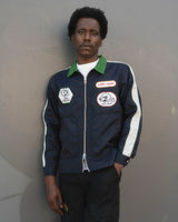 Meltdown Racing Jacket, Navy