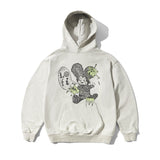 Messy Pullover Hood, Cement