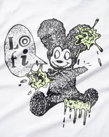 Messy Tee, White