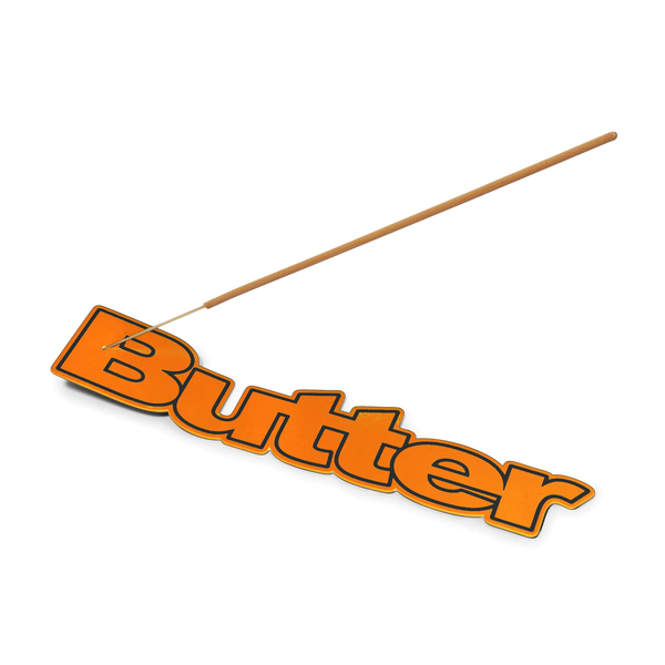 Butter Goods Metal Incense Holder, Orange