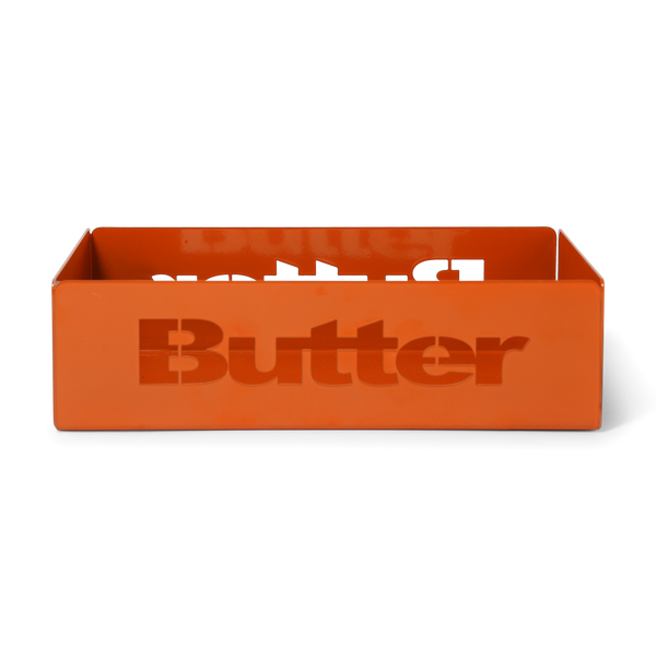 Butter Goods Metal Tray, Orange