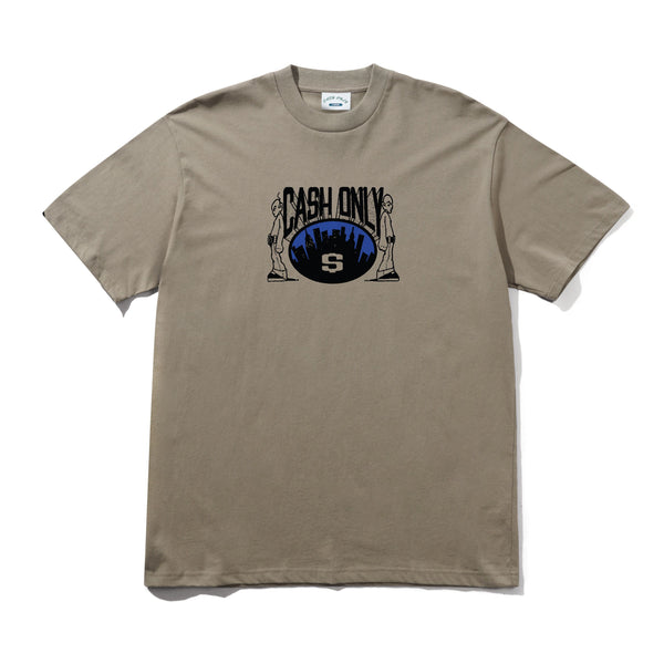 Cash Only Metro Tee, Stone