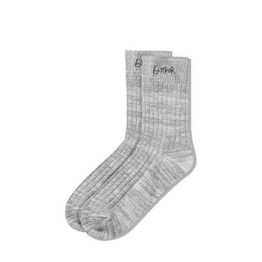 Mid-Cut Socks, Ash