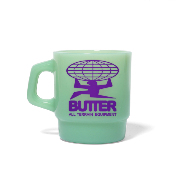 Butter Goods Glass Mug, Green
