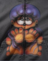 Mim Zip-Thru Hood, Charcoal