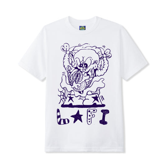Mimi Screen Printed Tee, White