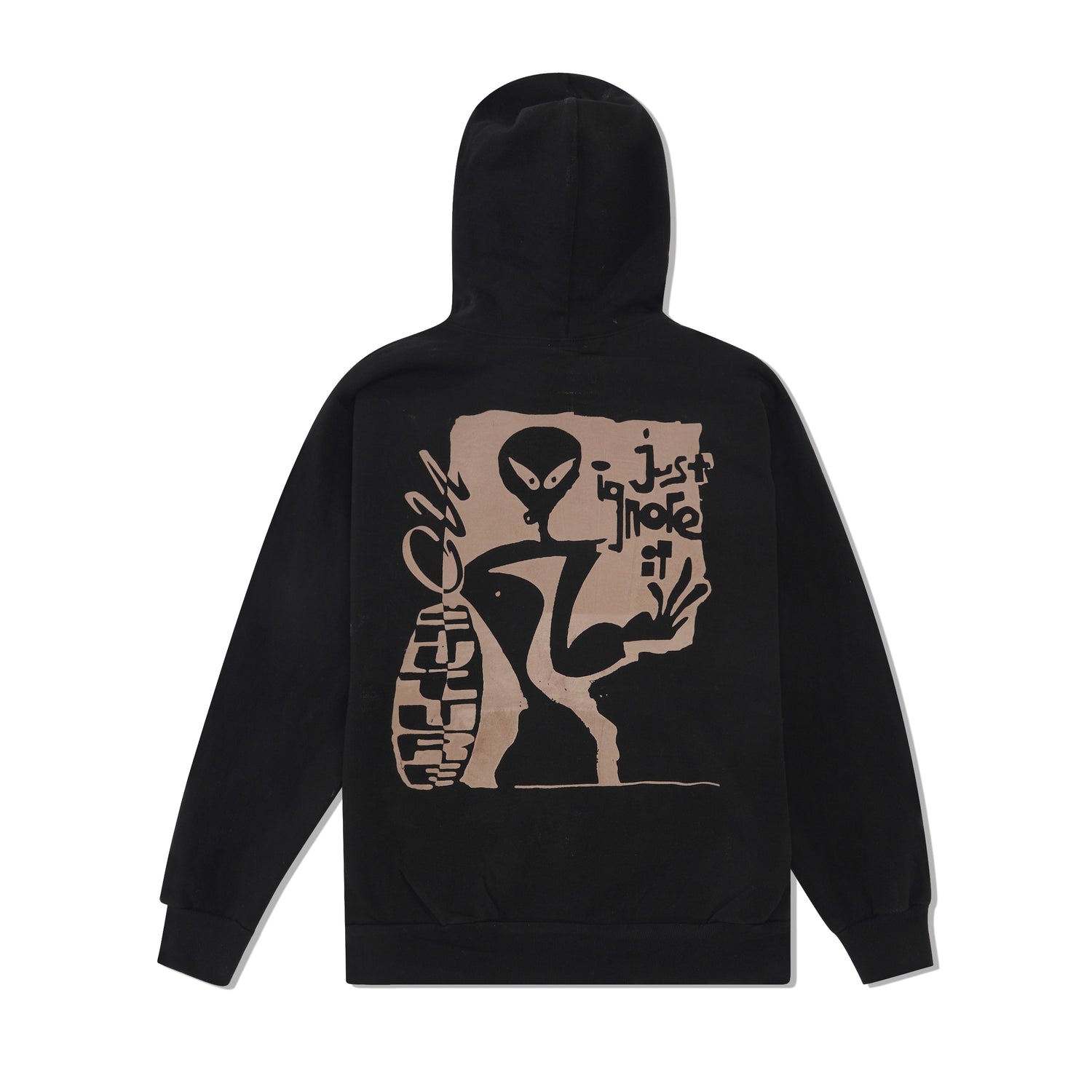 Misdirection Pullover Hood, Black