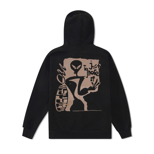 Lo-Fi Misdirection Pullover Hood, Black