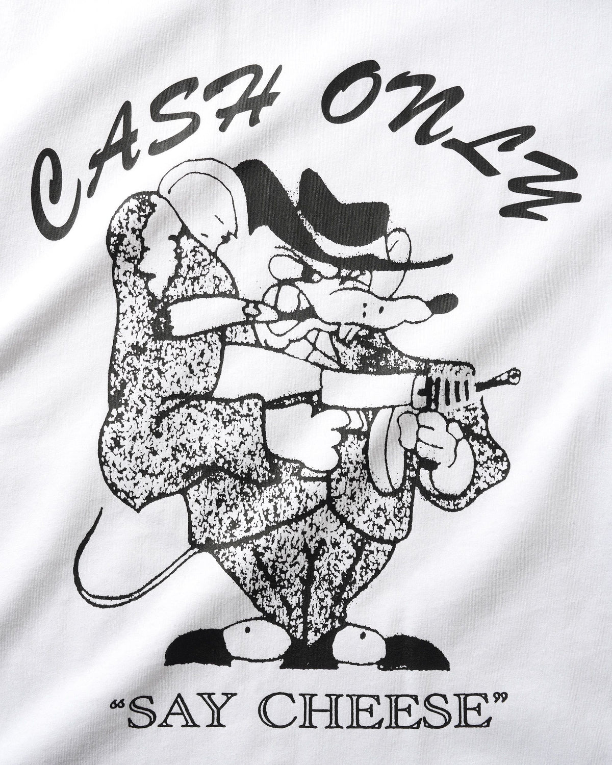 Mobster Tee, White
