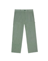 Moire Double Knee Pant, Seafoam