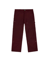 Moleskin Double Knee Pant, Burgundy