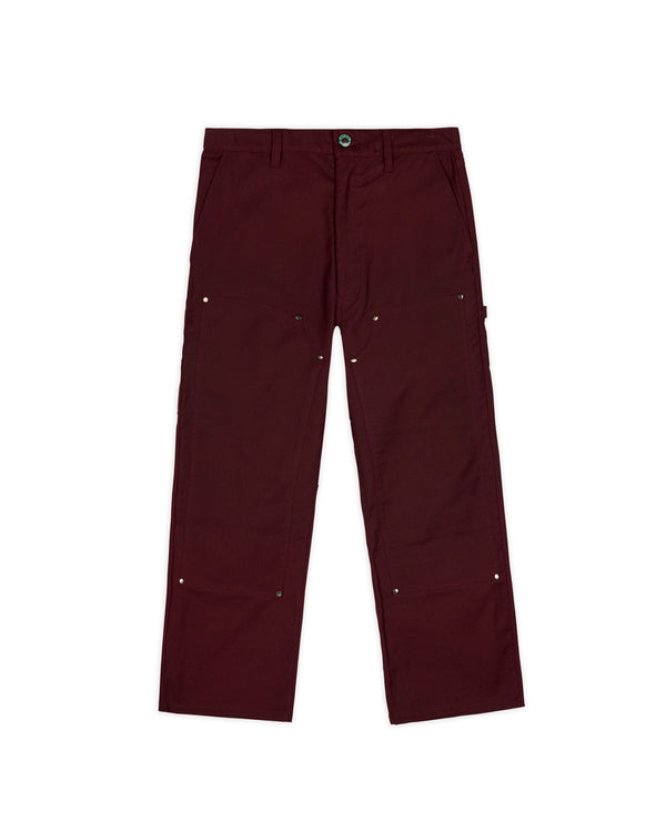 Brain Dead Moleskin Double Knee Pant, Burgundy