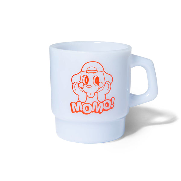 Momotoys Japanese Milk Glass Mug