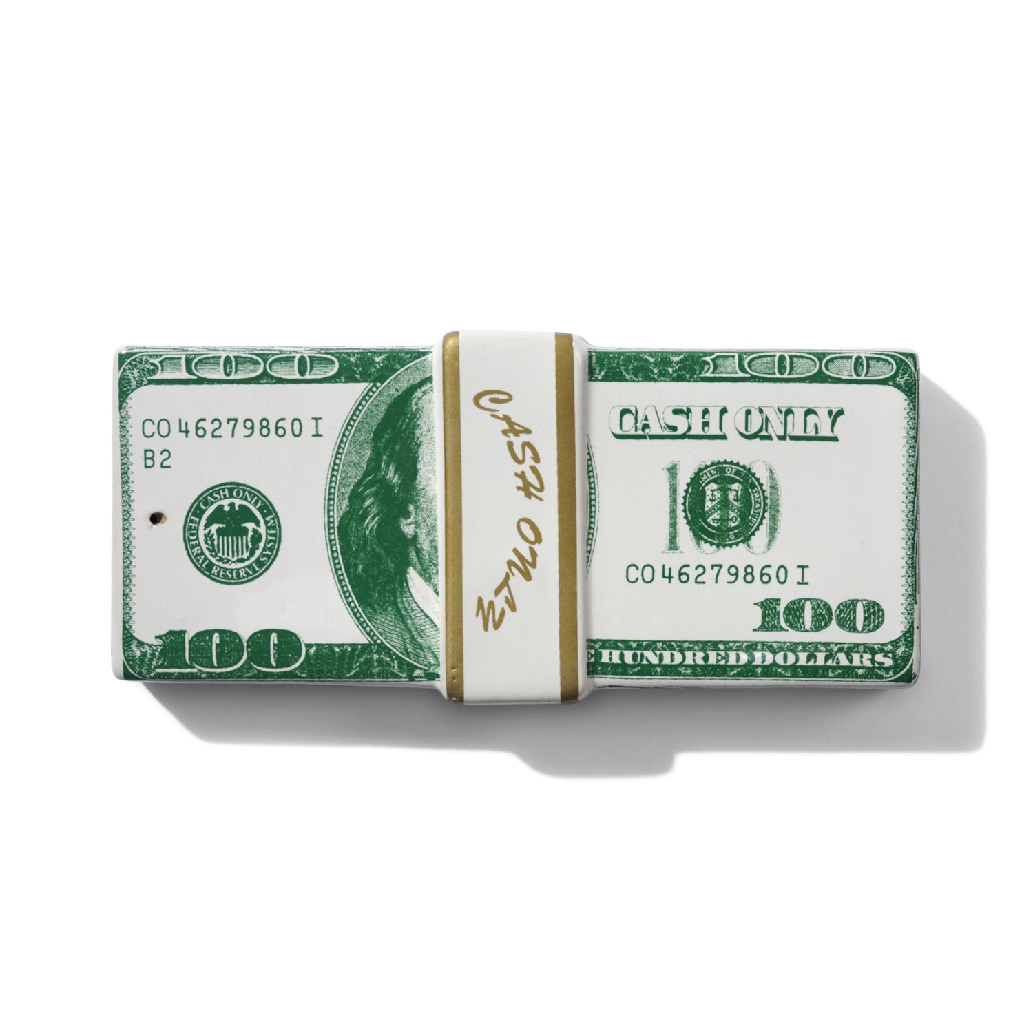 Money Stack Incense Holder, Green