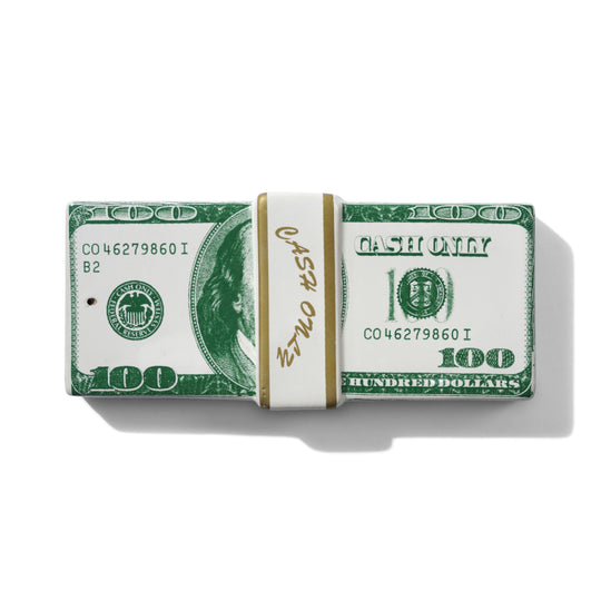 Money Stack Incense Holder, Green