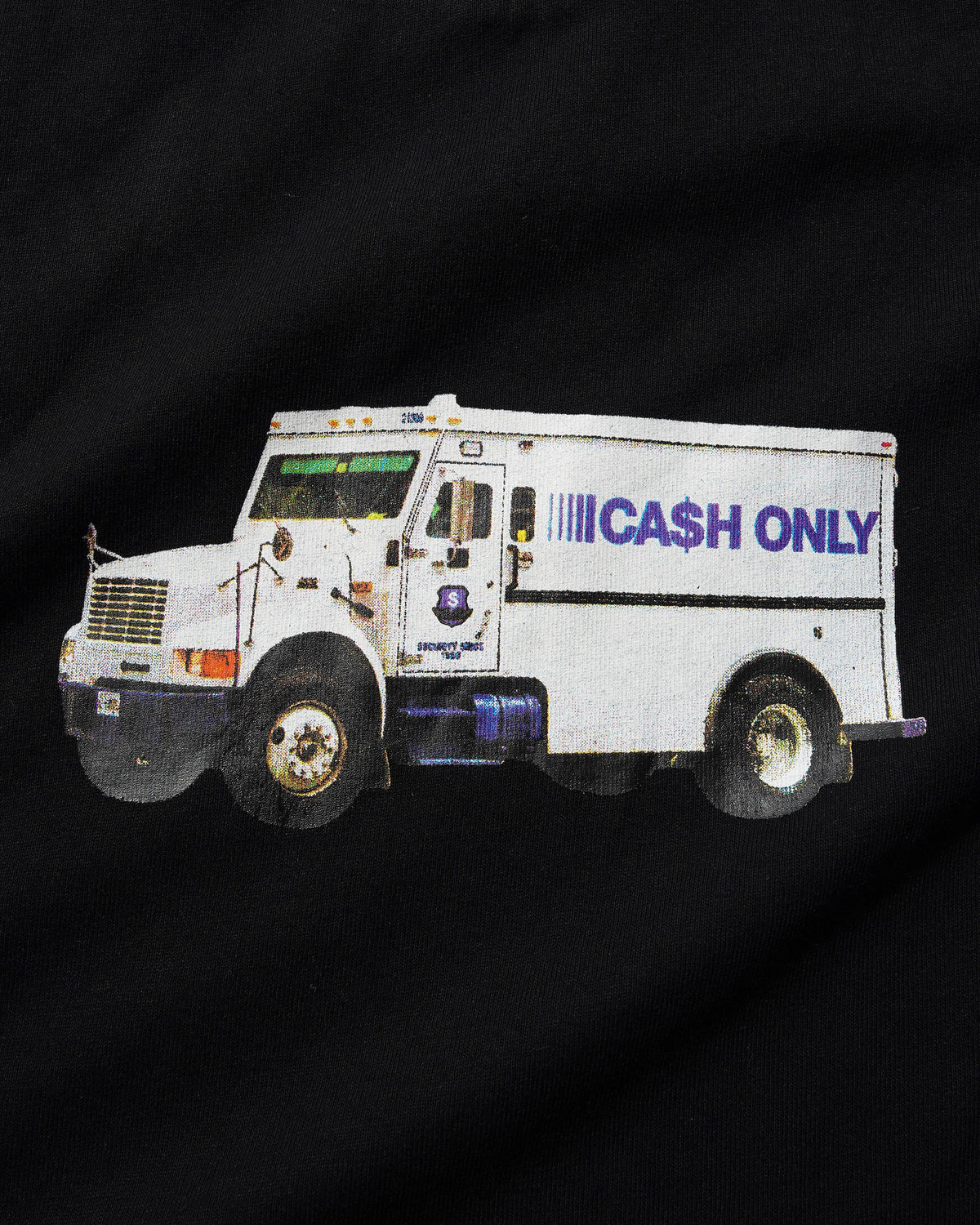 Money Truck Tee, Black
