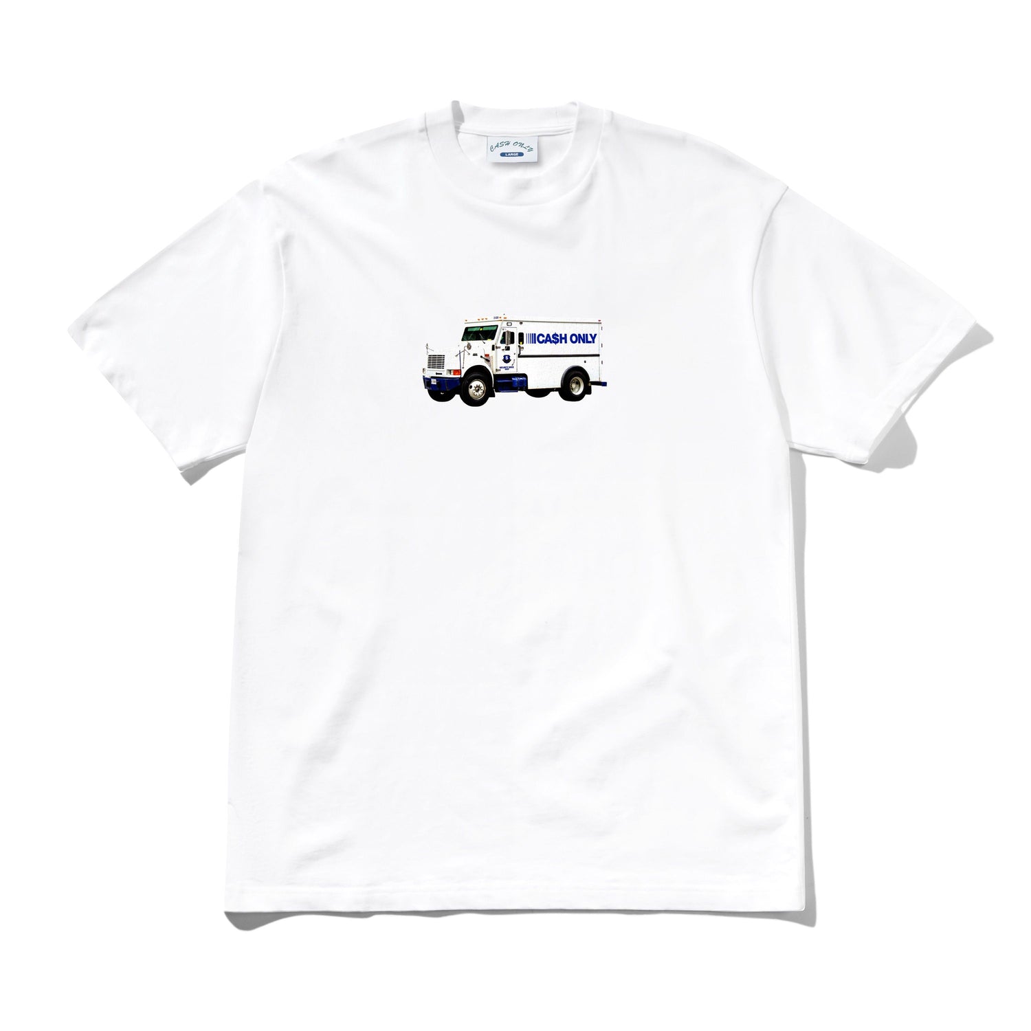 Money Truck Tee, White