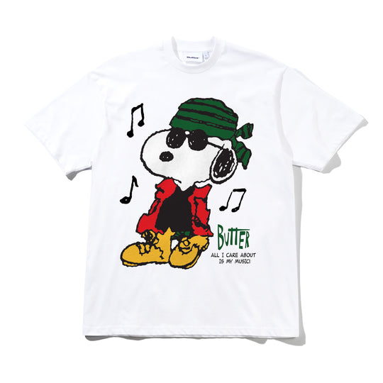 Music Tee, White