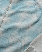 Mustang Zip-Thru Knit Sweater, Grey