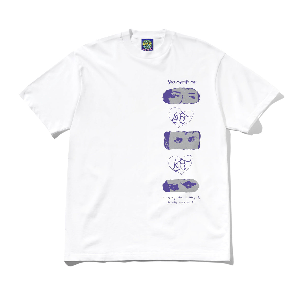 Mystify Tee, White