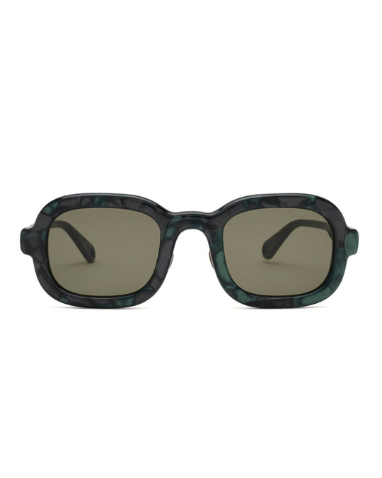 Newman Sunglasses, Green Pearl