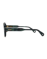 Newman Sunglasses, Green Pearl