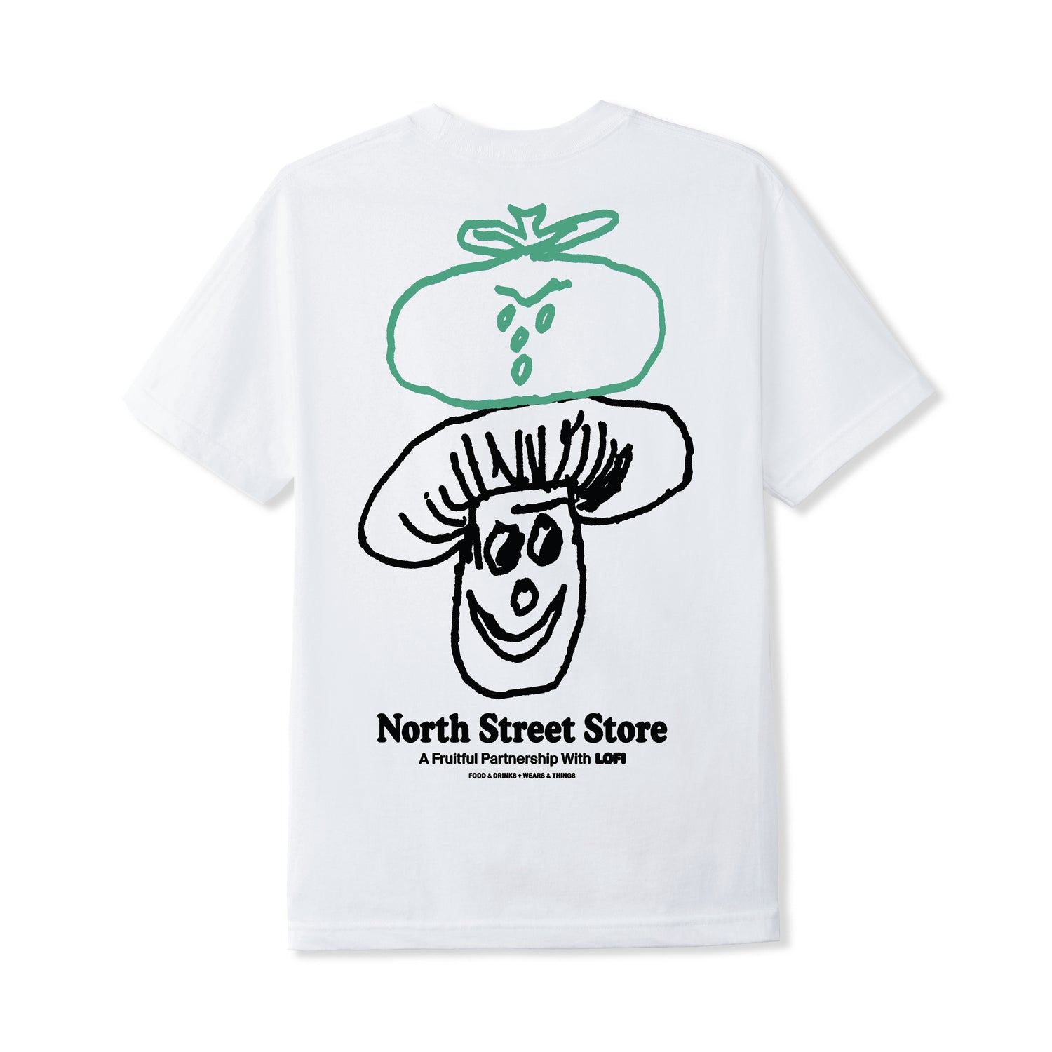 North Street Store Tee, White