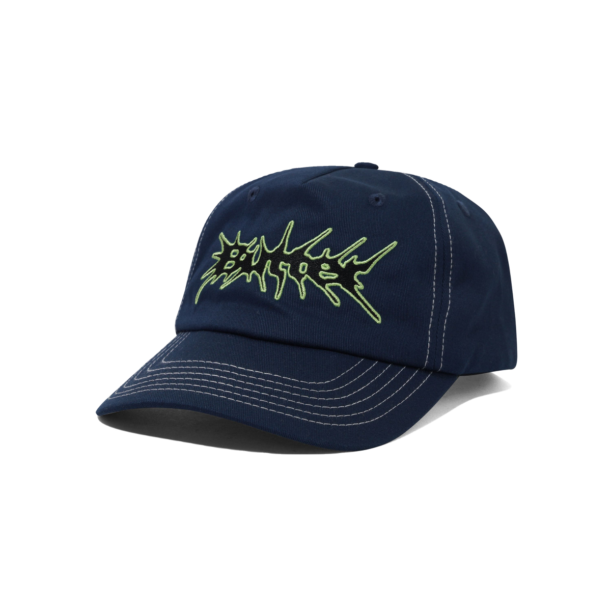 Nail 5 Panel Cap, Navy