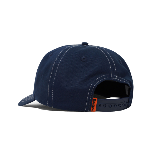 Butter Goods Nail 5 Panel Cap, Navy