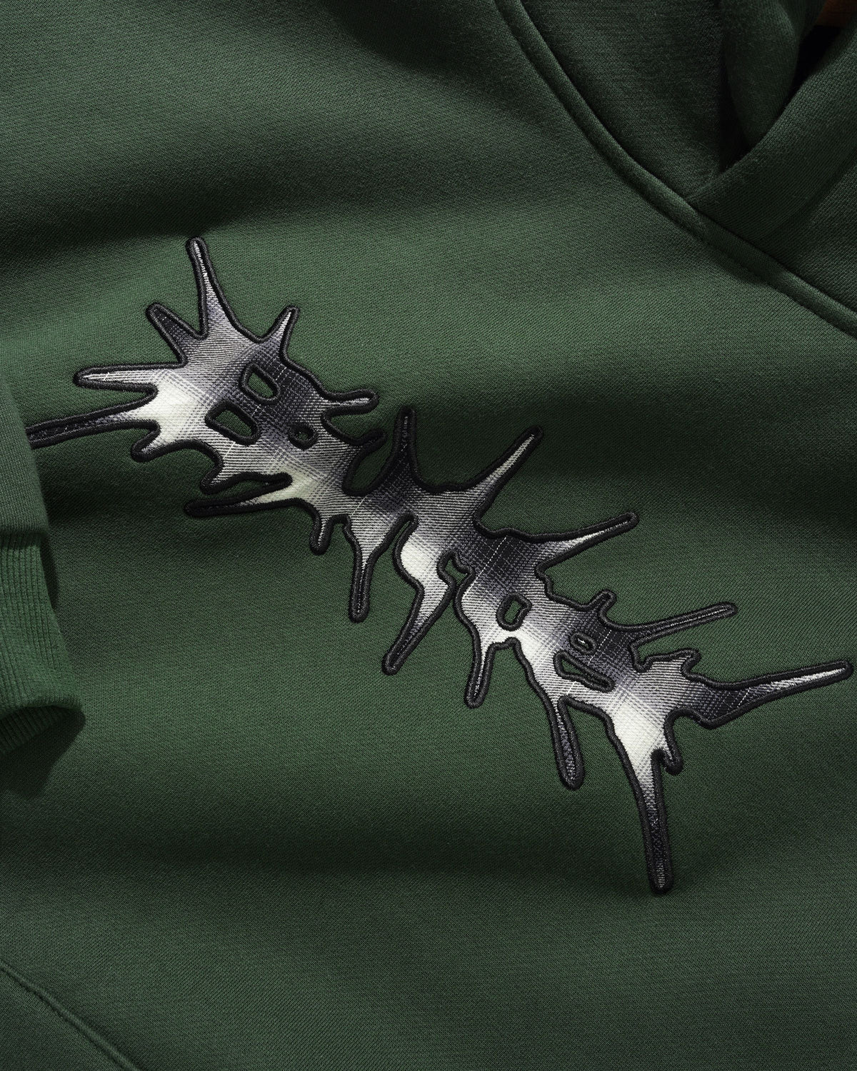 Nail Applique Pullover Hood, Fatigue