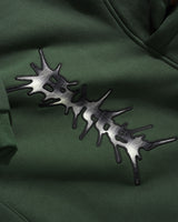 Nail Applique Pullover Hood, Fatigue