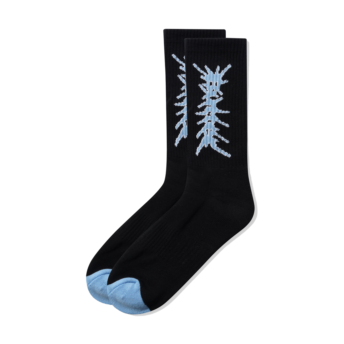 Nail Logo Socks, Black