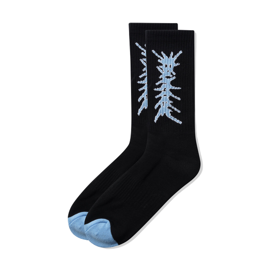 Nail Logo Socks, Black