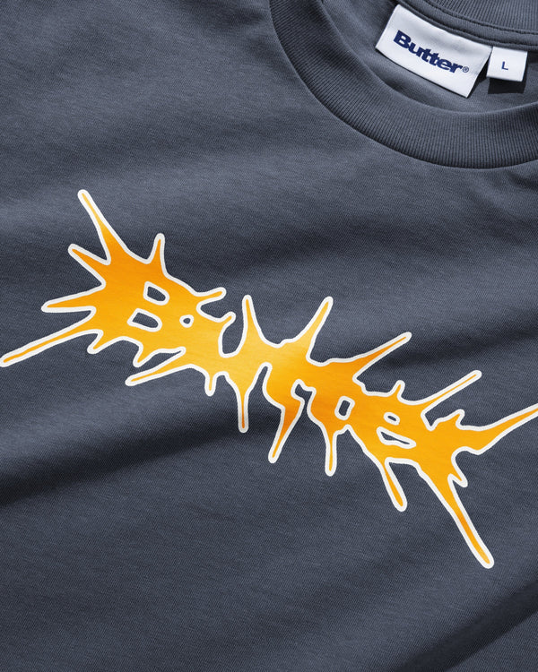 Butter Goods Nail Logo Tee, Navy
