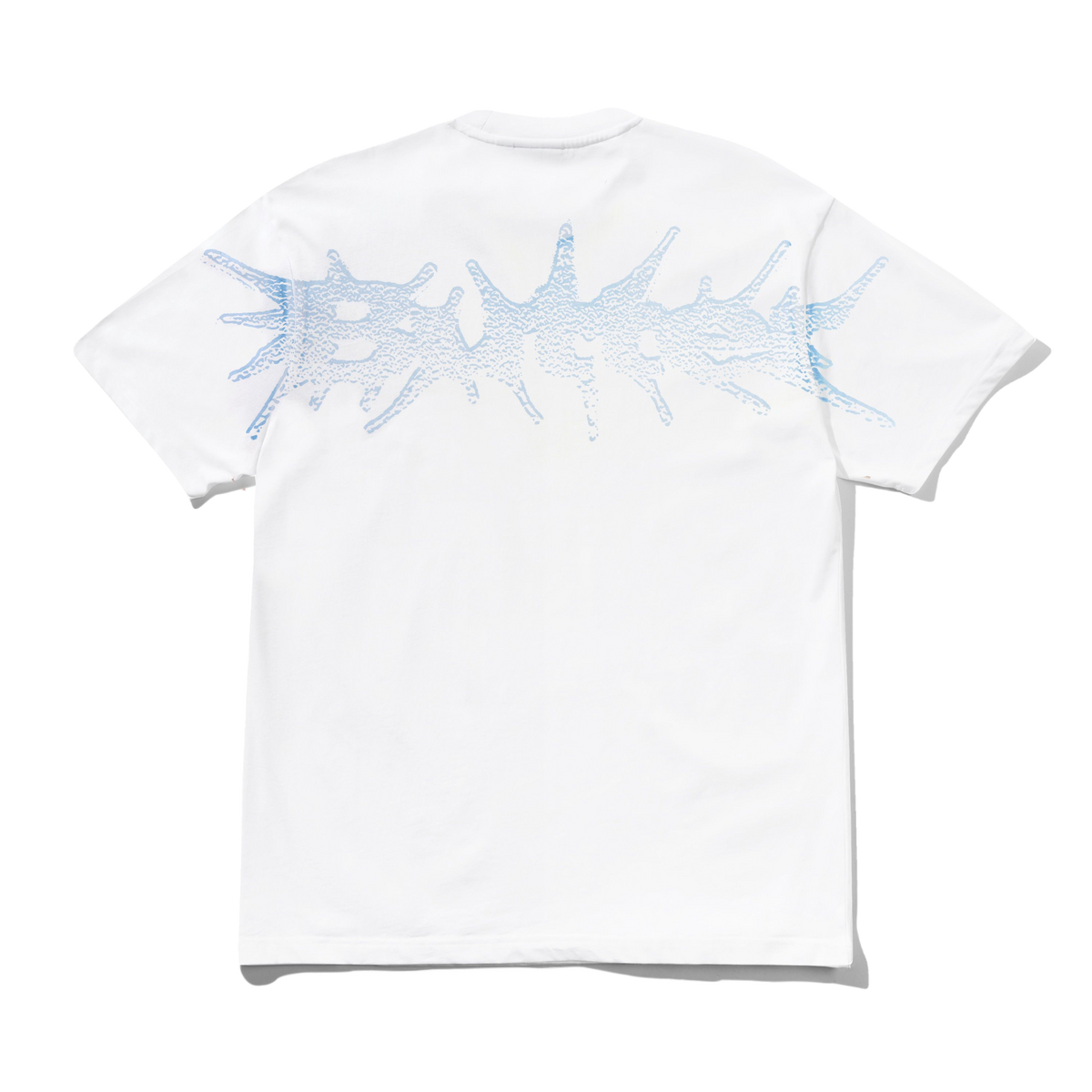Nail Shoulder Print Tee, White