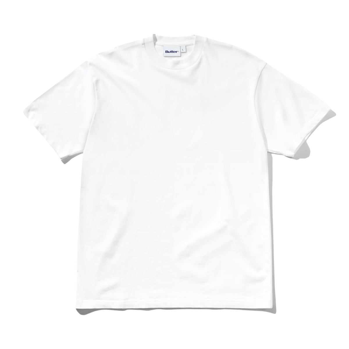 Nail Shoulder Print Tee, White