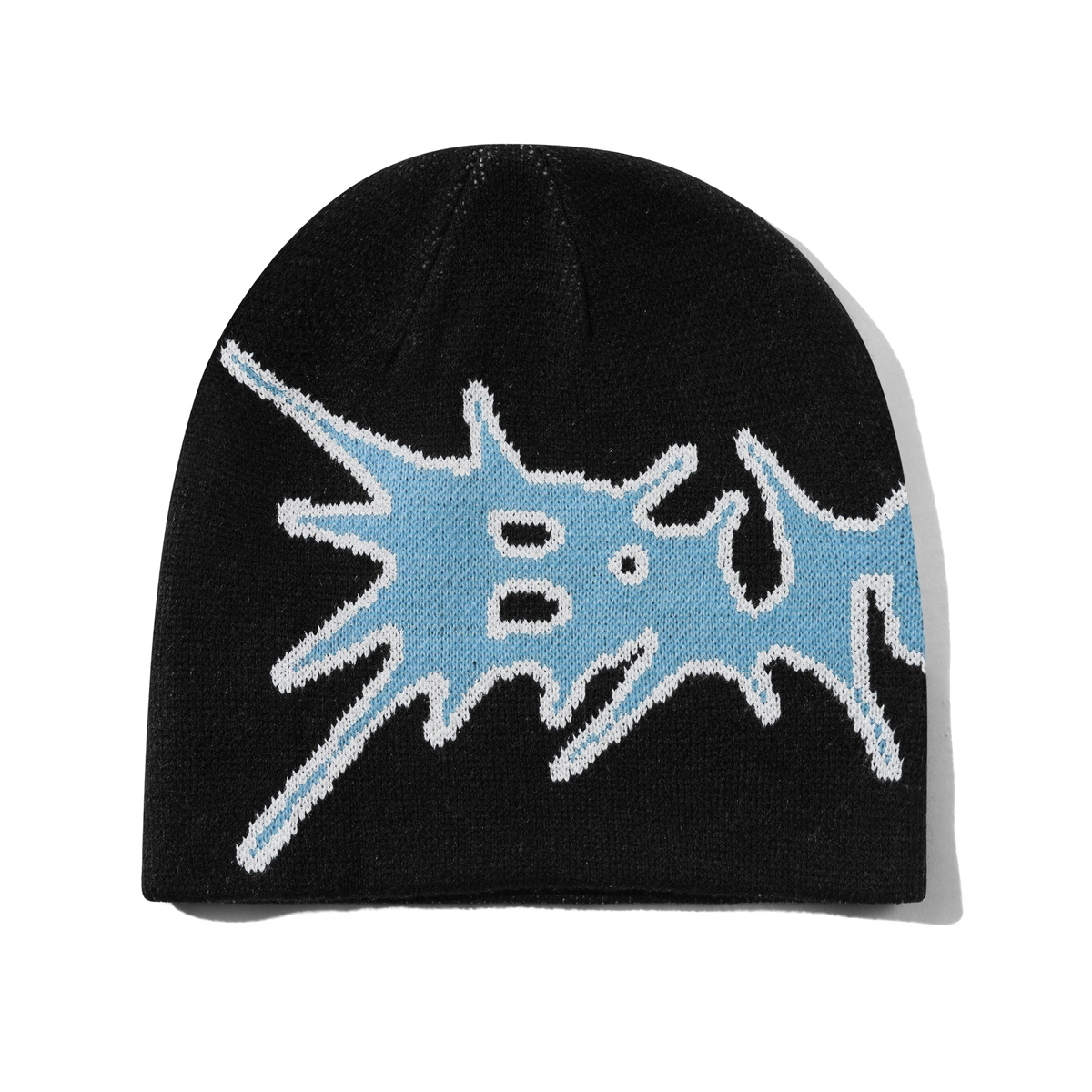 Nail Skully Beanie, Black