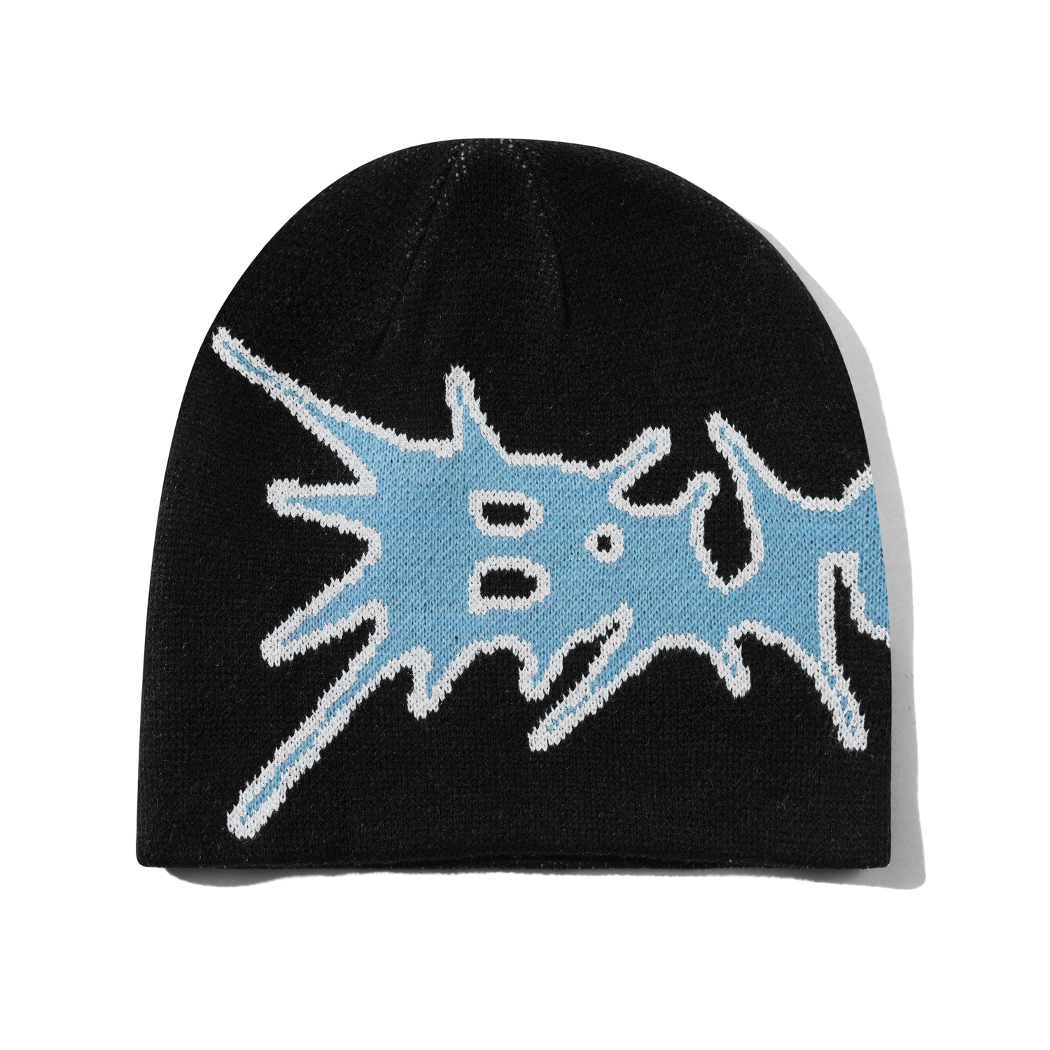 Nail Skully Beanie, Black
