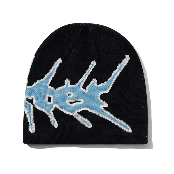 Butter Goods Nail Skully Beanie, Black