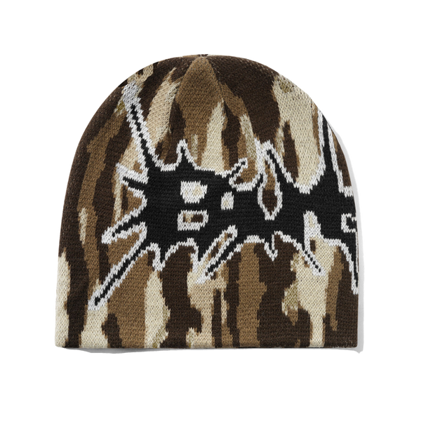 Butter Goods Nail Skully Beanie, Frog Camo