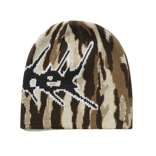 Butter Goods Nail Skully Beanie, Frog Camo