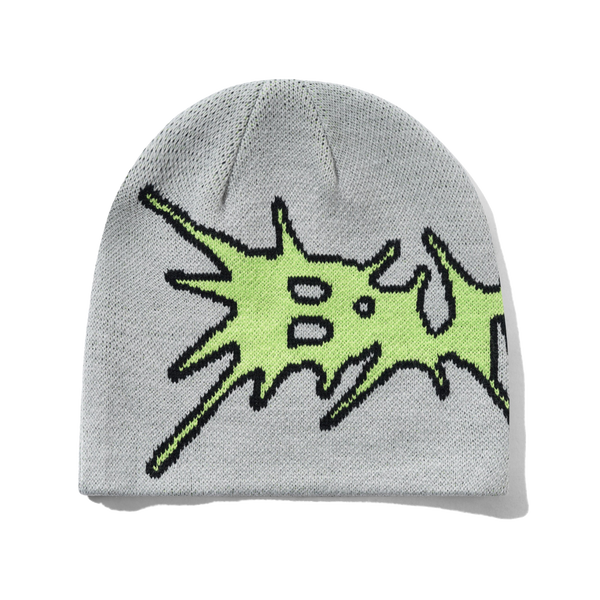 Butter Goods Nail Skully Beanie, Grey
