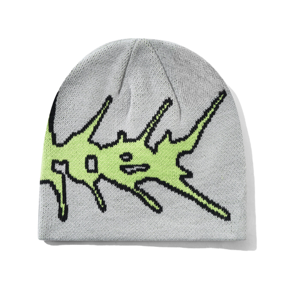 Butter Goods Nail Skully Beanie, Grey