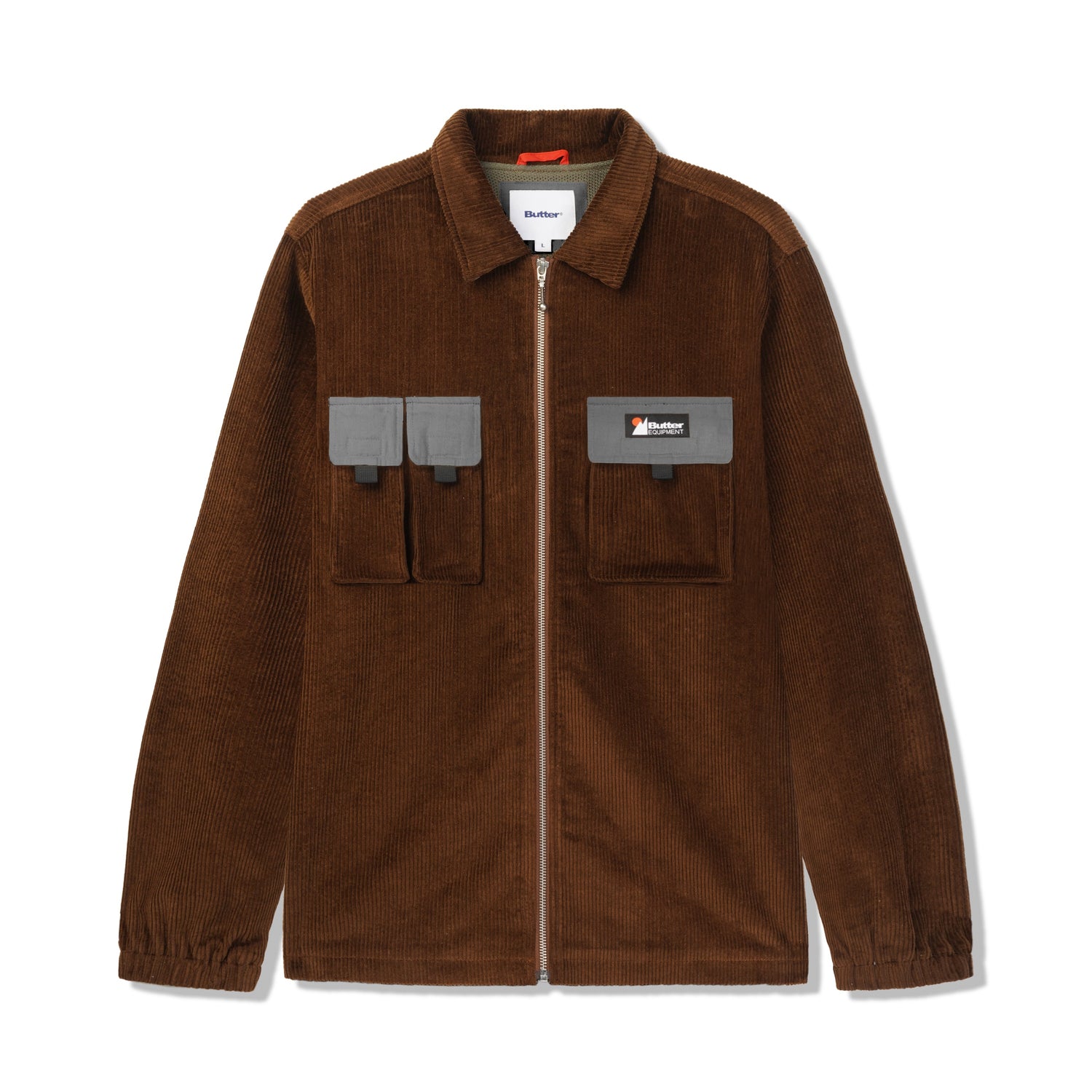 Nevada Corduroy Overshirt, Brown