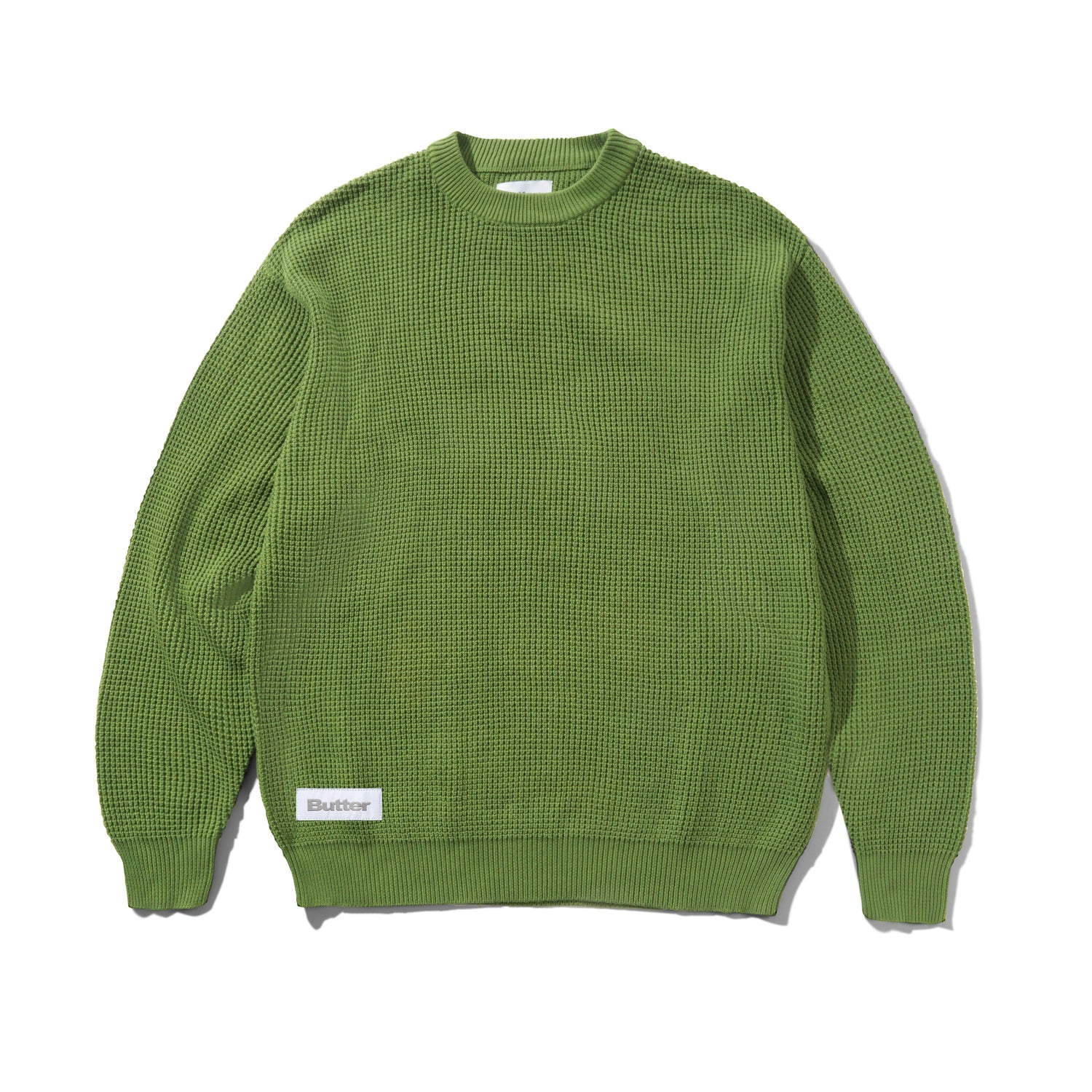 Newcomer Reversible Knit Sweater, Grass