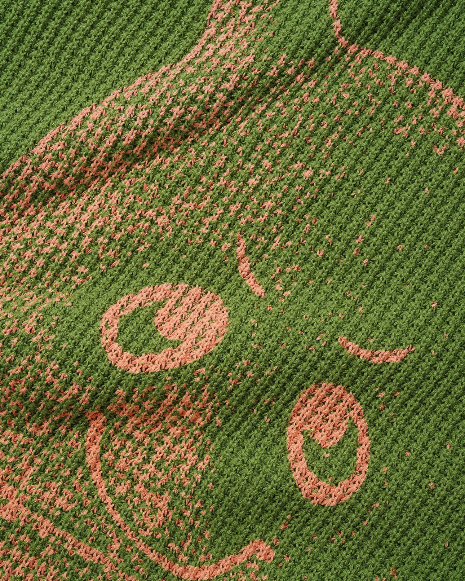 Newcomer Reversible Knit Sweater, Grass