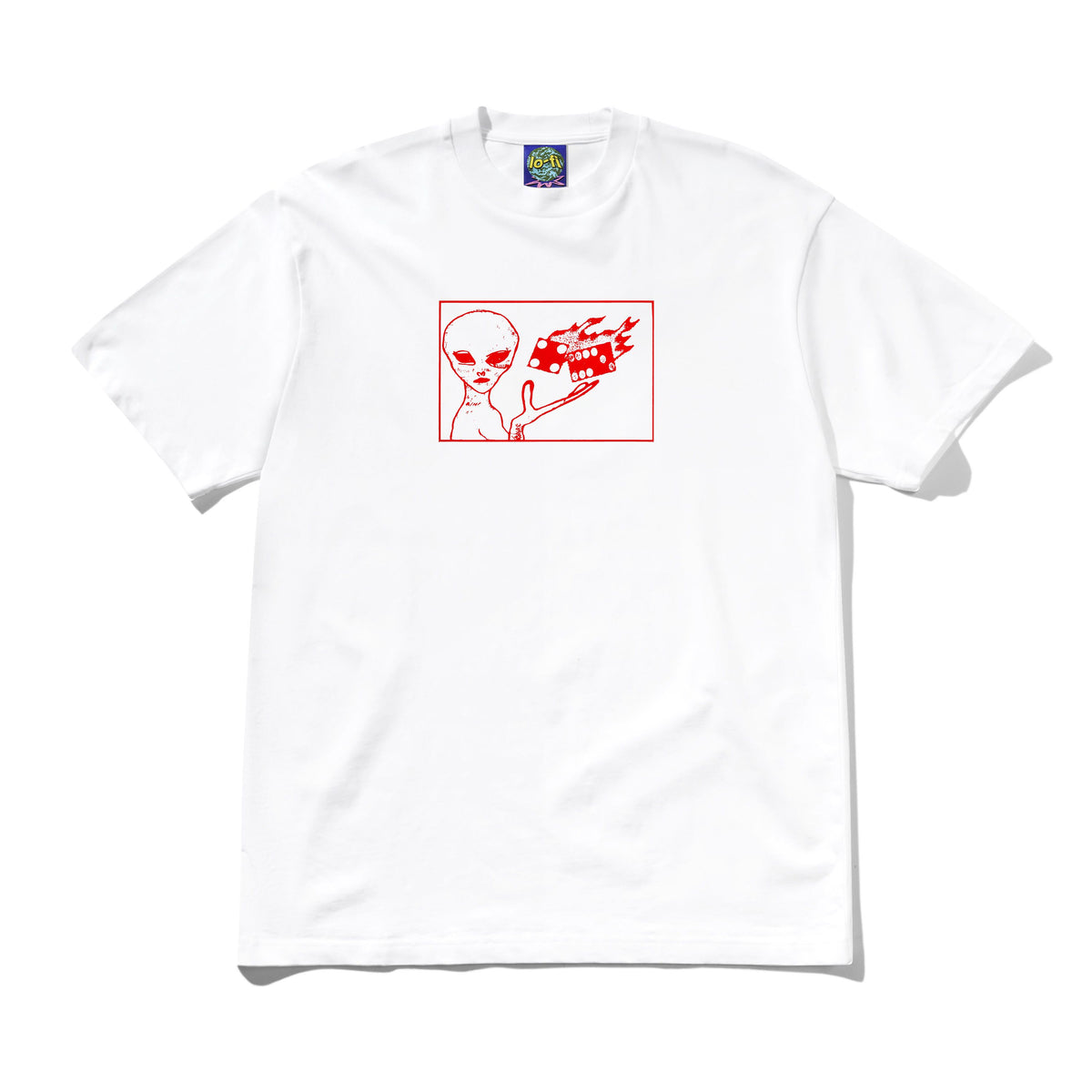 No Dice Tee, White